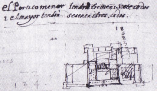 Manuscrito de Cspedes sobre el Templo de Salomn, fol. 170v