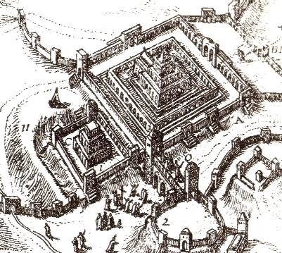 Detalle del Templo de Herodes