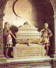 Mausoleo de las «entrañas» de Alfonso X en la Catedral de Murcia