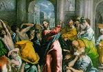 Jesús expulando los mercaderes del Templo (El Greco, National Gallery)