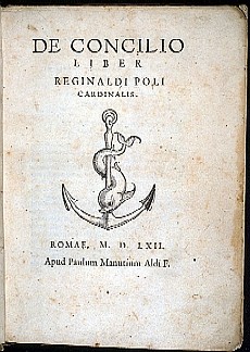 De Concilio Liber, Reginald Poli Cardenalis (Roma, 1562)