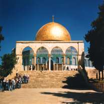 The Dome of the Rock in Jeruzalem 