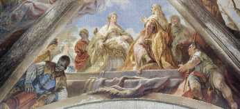 La recepción de la Reina de Saba (Fresco de Salomón)