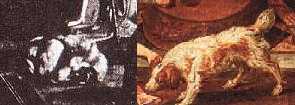 Perros en los cuadros de Van Scorel y Frans Floris