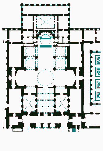 Hipótesis de la planta de la Basílica de El Escorial